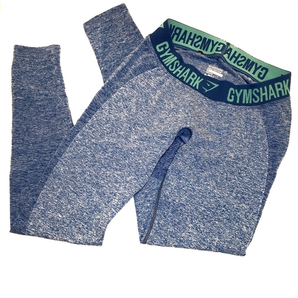 Gymshark Pants - Gymshark Flex Marled Blueberry Leggings